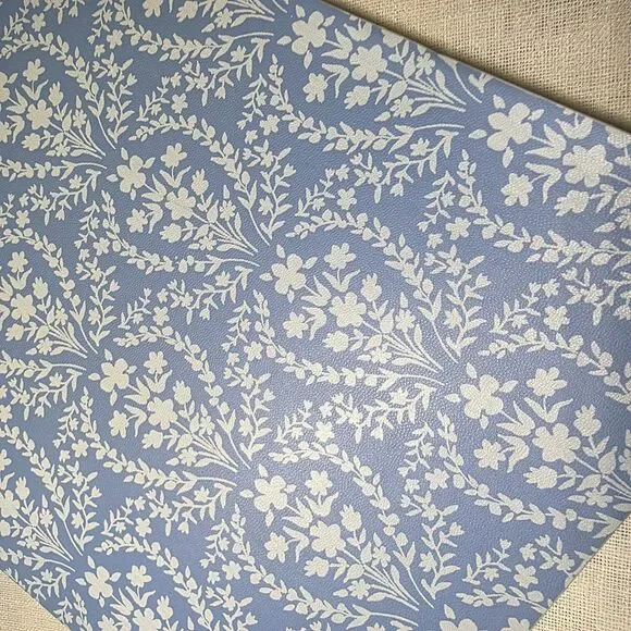 Graphique Notebook Journal Blue Floral Motif Lined Luxury Bound - Picture 10 of 11